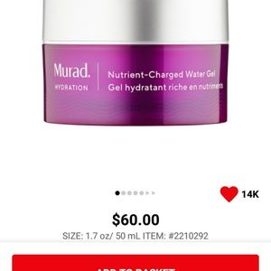 Murad age reform nutrient charged water gel